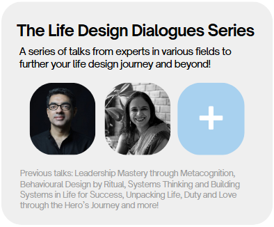 Life Design Dialogue Talk Series for participants